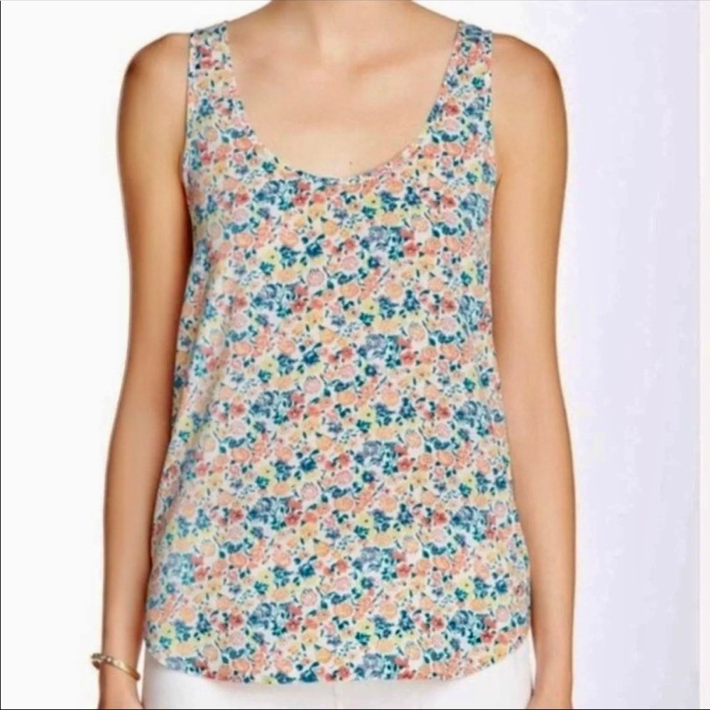 French Connection Floral Silky Top